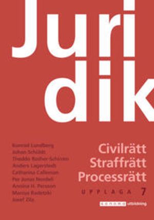 Juridik - civilrätt, straffrätt, processrätt, upplaga 7 | 7:e upplagan