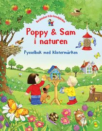 Poppy & Sam i naturen: pysselbok med klistermärken