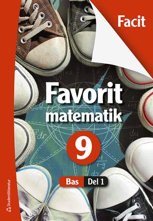 Heinonen Bas Favorit matematik 9 Facit | 1:a upplagan