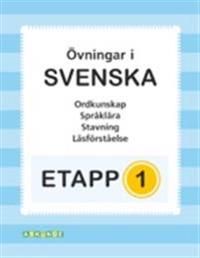 Etapp 1 - Blandade övningar i svenska | 1:a upplagan