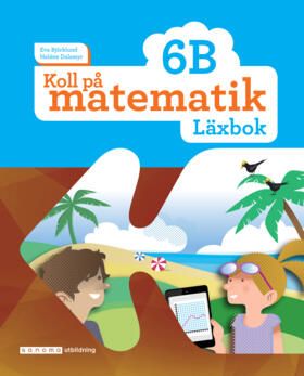 Koll på matematik 6B Läxbok | 2:a upplagan