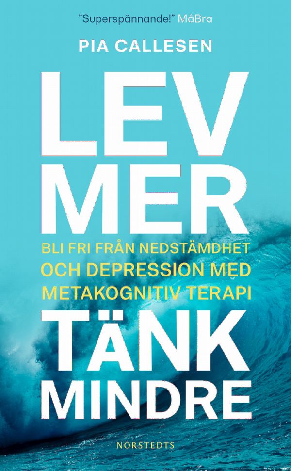 Lev mer, tänk mindre : bli fri från nedstämdhet och depression med metakognitiv terapi | 1:a upplagan