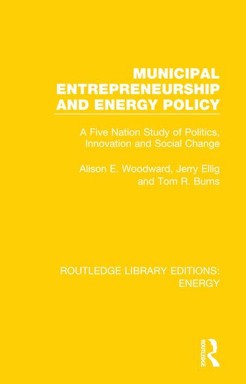 Municipal Entrepreneurship and Energy Policy | 1:a upplagan