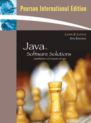 Java Software Solutions | 6:e upplagan