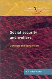 Social security and welfare: concepts and comparisons