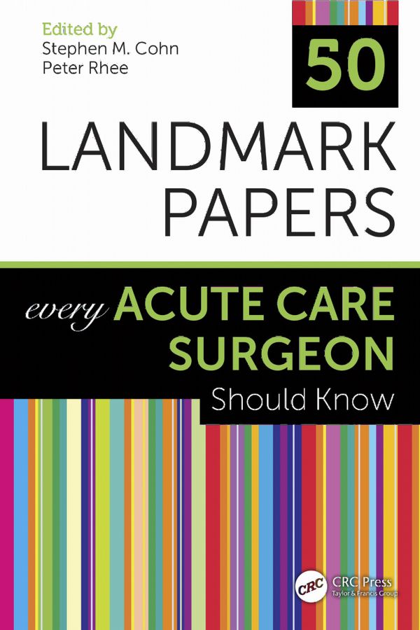 50 Landmark Papers Every Acute Care Surgeon Should Know | 1:a upplagan