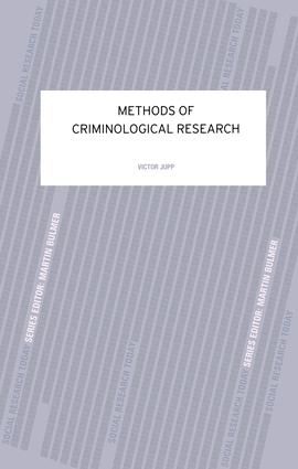 Methods of Criminological Research | 1:a upplagan