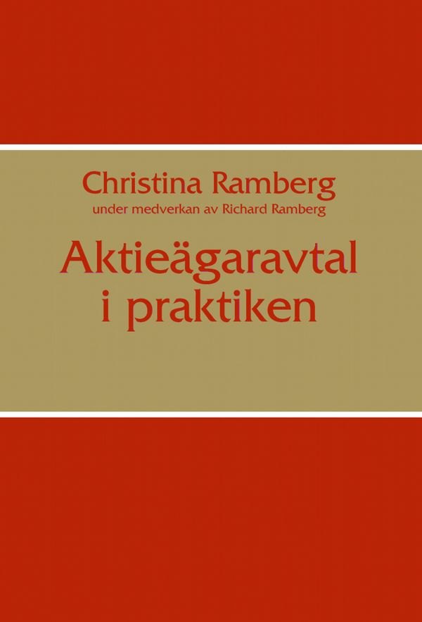 Aktieägaravtal i praktiken | 1:a upplagan
