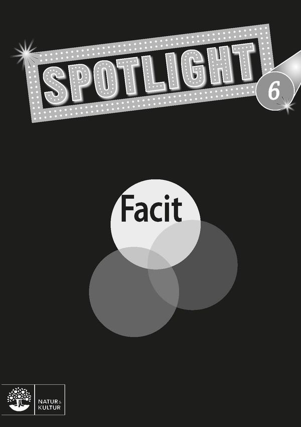 Spotlight 4-6 Facit 6 | 1:a upplagan