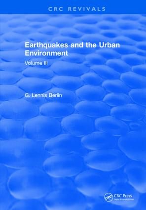 Earthquakes and the Urban Environment | 1:a upplagan
