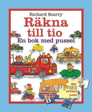 Räkna till tio : en bok med pussel