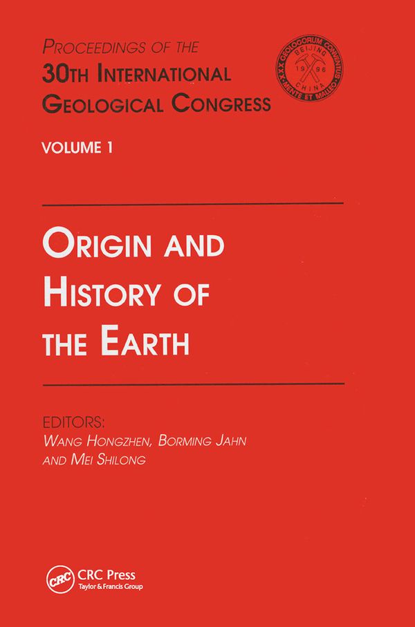 Origin and History of the Earth | 1:a upplagan