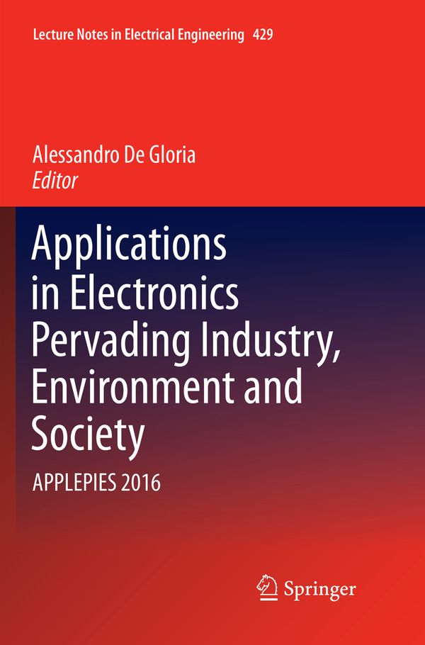 Applications in Electronics Pervading Industry, Environment and Society | 1:a upplagan