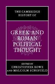 The Cambridge History of Greek and Roman Political Thought | 0:e upplagan