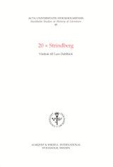 20 x Strindberg vänbok till Lars Dahlbäck