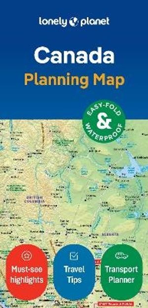 Lonely Planet Canada Planning Map