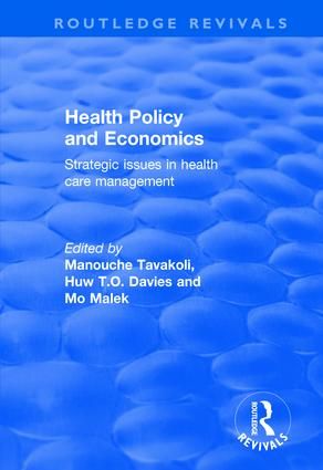 Health Policy and Economics | 1:a upplagan