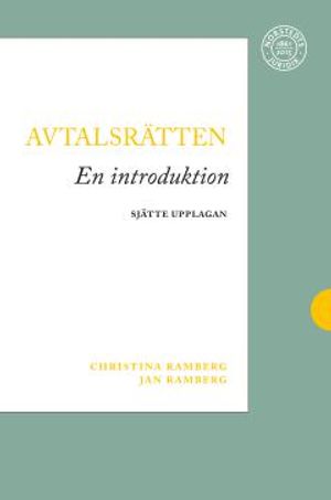 Avtalsrätten : En introduktion | 6:e upplagan