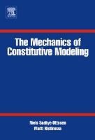 The Mechanics of Constitutive Modeling | 0:e upplagan