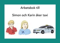 Simon och Karin åker taxi, arbetsbok