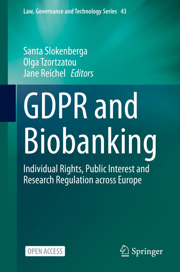 GDPR and Biobanking | 1:a upplagan