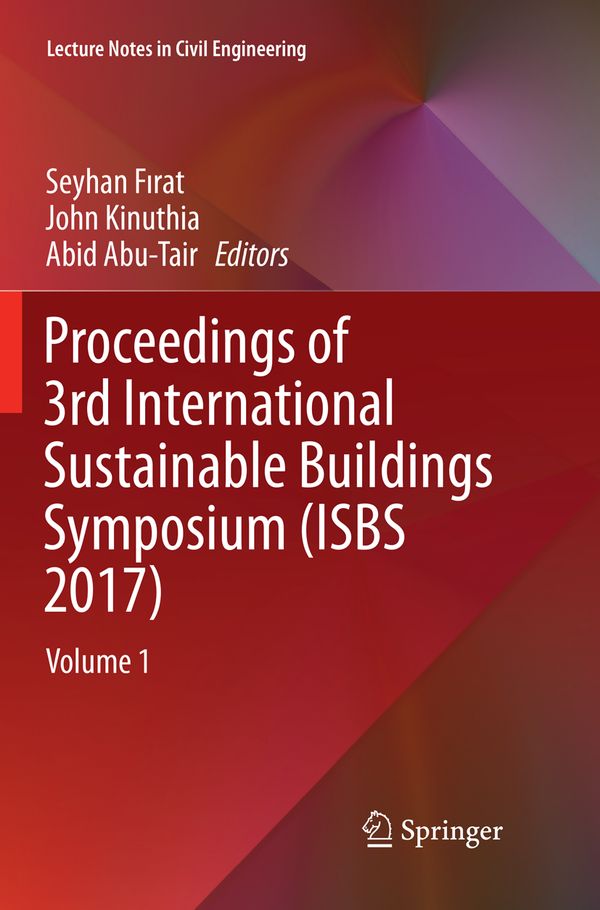 Proceedings of 3rd International Sustainable Buildings Symposium (ISBS 2017) | 1:a upplagan