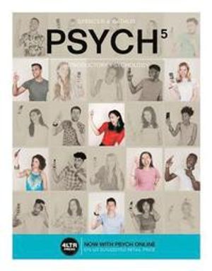 PSYCH 5, Introductory Psychology, 5th Edition | 5:e upplagan