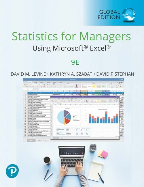 Statistics for Managers Using Microsoft Excel plus Pearson MyLab Statistics with Pearson eText, Global Edition | 9:e upplagan