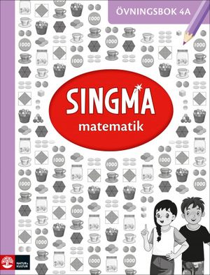 Singma matematik 4A Övningsbok | 1:a upplagan