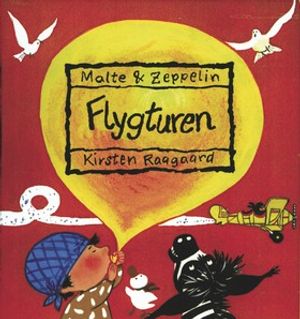 Malte och Zeppelin. Flygturen