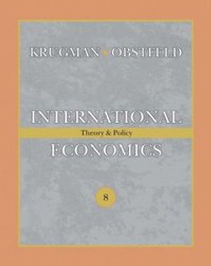 International Economics: Theory & Policy | 8:e upplagan