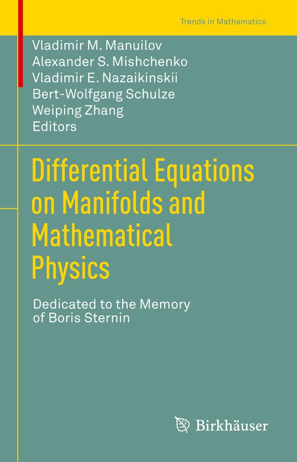 Differential Equations on Manifolds and Mathematical Physics | 1:a upplagan