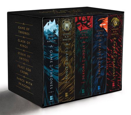 A Game of Thrones, 5 vol box | 0:e upplagan