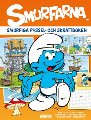 Smurfarna : smurfiga pyssel- och skrattboken | 1:a upplagan