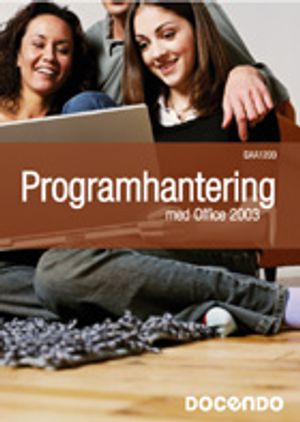 Programhantering med Office 2003 | 1:a upplagan