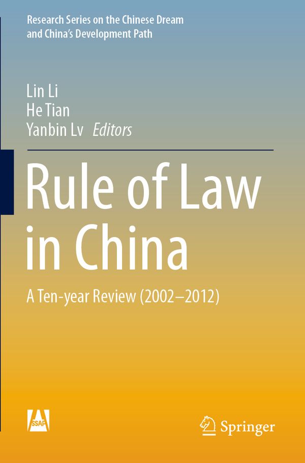 Rule of Law in China | 1:a upplagan