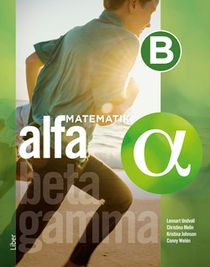 Matematik Alfa B-boken