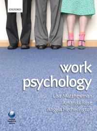 Work Psychology | 0:e upplagan