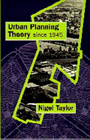 Urban Planning Theory Since 1945