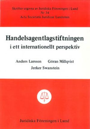 Handelsagentlagstiftningen i ett nationellt perspektiv