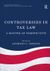 Controversies in Tax Law