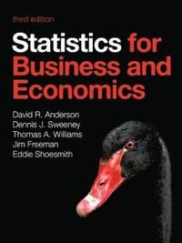 Statistics for business and economics | 3:e upplagan