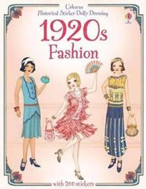 Historical sticker dolly dressing: 1920s fashion