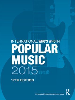 International Who's Who in Popular Music 2015 | 17:e upplagan