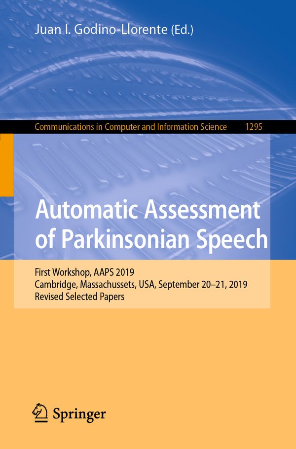 Automatic Assessment of Parkinsonian Speech | 1:a upplagan