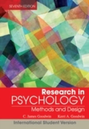 Research In Psychology: Methods and Design | 1:a upplagan