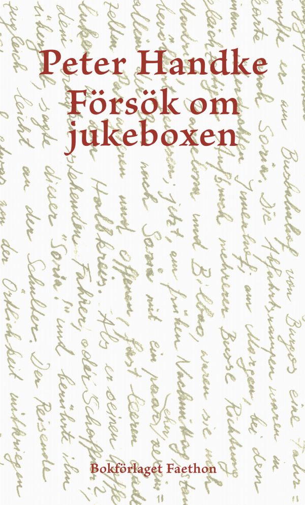 Försök om jukeboxen | 0:e upplagan