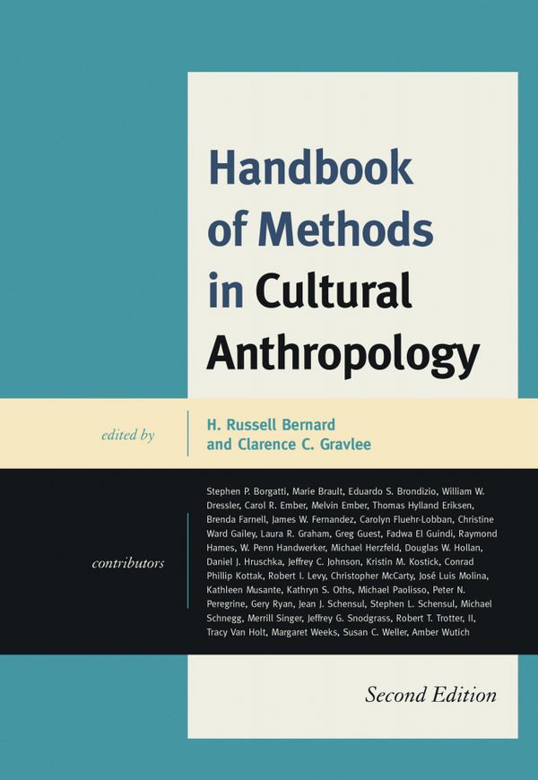 Handbook of Methods in Cultural Anthropology | 2:a upplagan