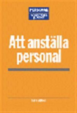 Att anställa personal