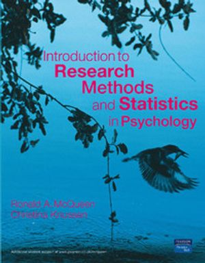 Introduction to research methods and statistics in psychology